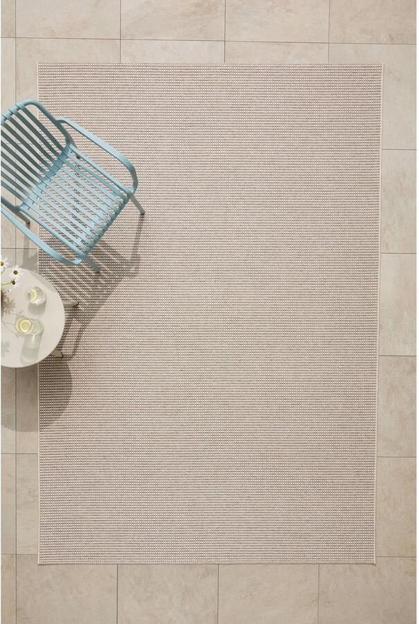 NOUS Living binnen- en buitenvloerkleed beige crÃ©me (230x160 cm)