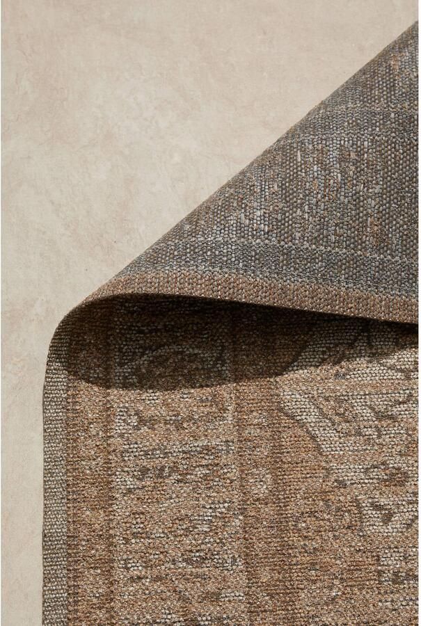 NOUS Living binnen- en buitenvloerkleed bruin (230x160 cm) - Foto 2