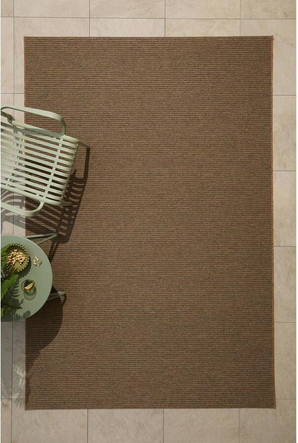 NOUS Living binnen- en buitenvloerkleed bruin (290x200 cm)