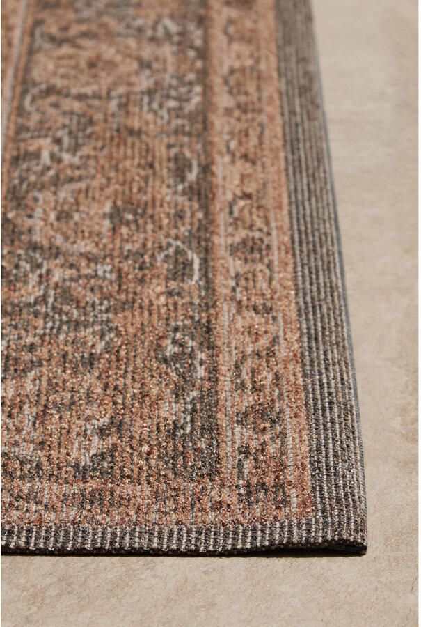 NOUS Living binnen- en buitenvloerkleed donkerbruin (290x200 cm) - Foto 2