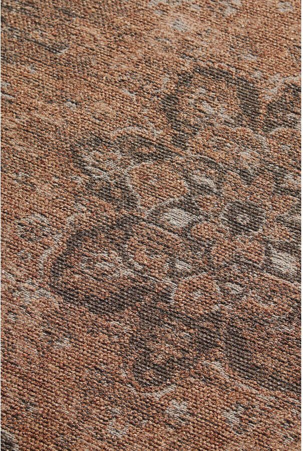 NOUS Living binnen- en buitenvloerkleed donkerbruin (290x200 cm) - Foto 3