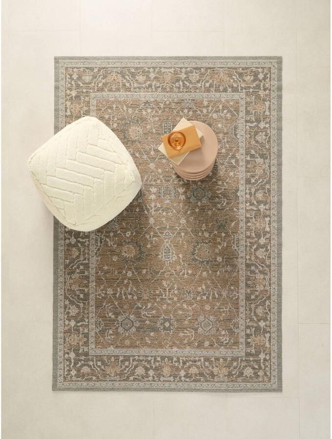 NOUS Living binnen- en buitenvloerkleed Golan bruin (230x160 cm)