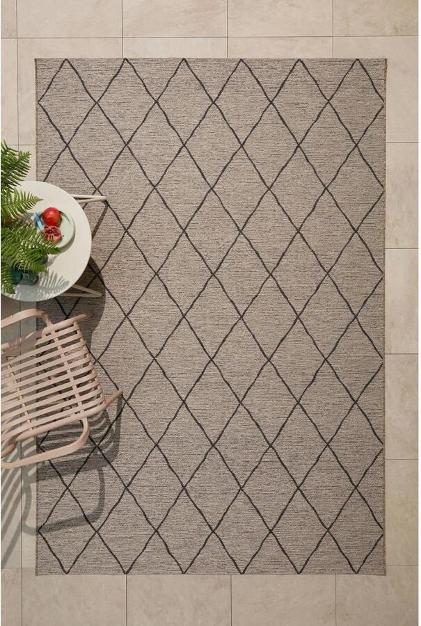 NOUS Living binnen- en buitenvloerkleed groen (290x200 cm)