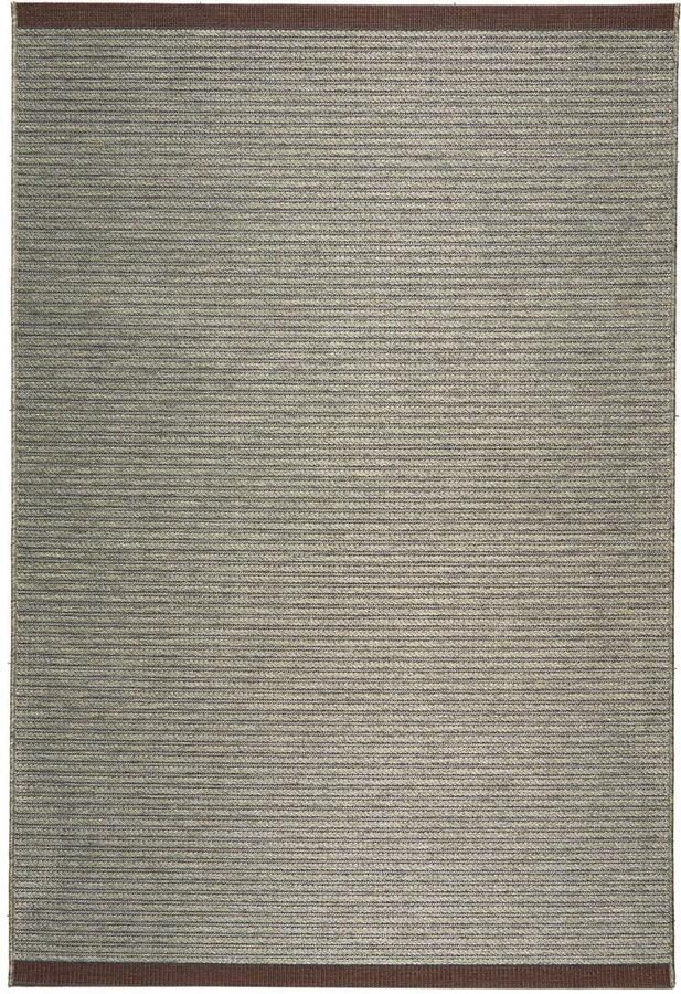 NOUS Living binnen- en buitenvloerkleed groen donkerbruin (230x160 cm) - Foto 2