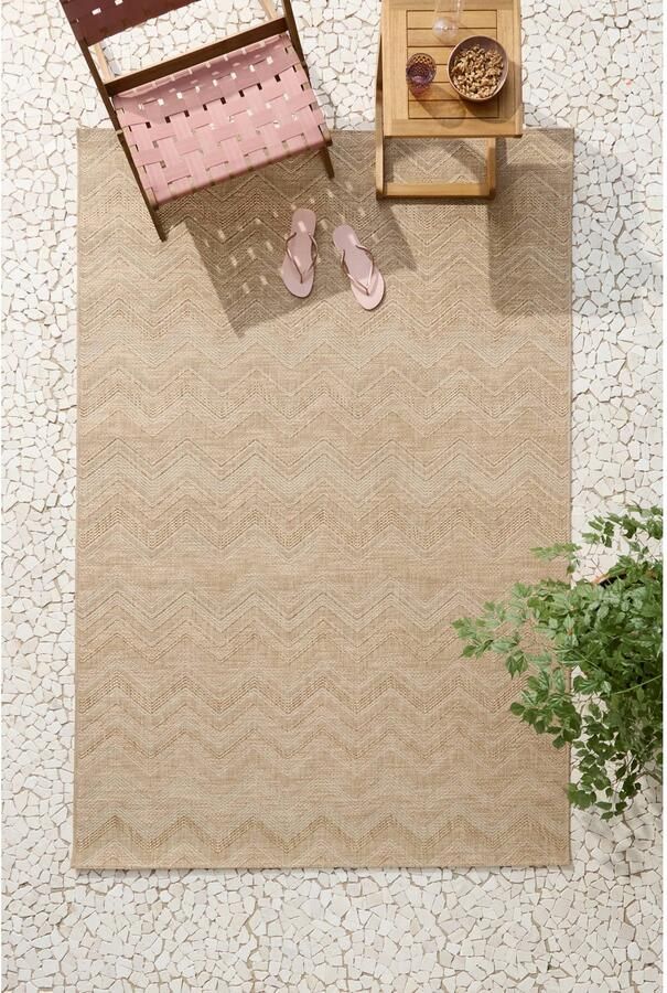 NOUS Living binnen- en buitenvloerkleed Tamyra (230x160 cm)