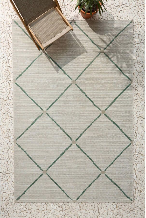 NOUS Living binnen- en buitenvloerkleed Ties (290x200 cm) - Foto 3