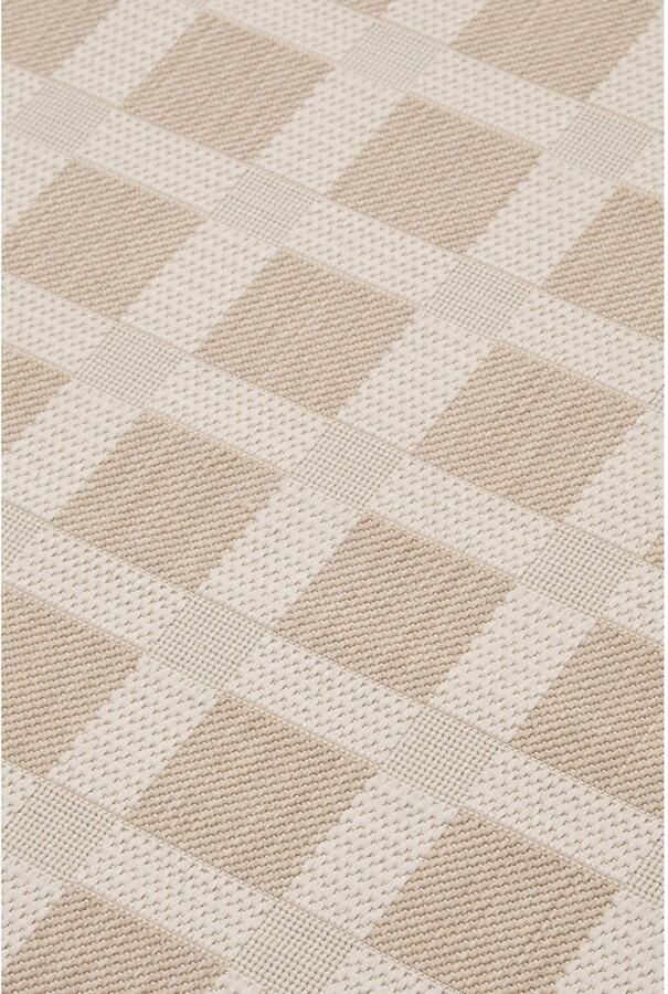 NOUS Living binnen- en buitenvloerkleed zand off white (230x160 cm) - Foto 3