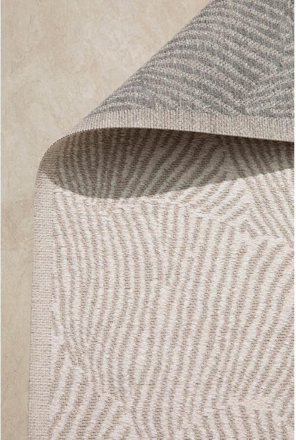 NOUS Living binnen- en buitenvloerkleed zand off white (230x160 cm) - Foto 3
