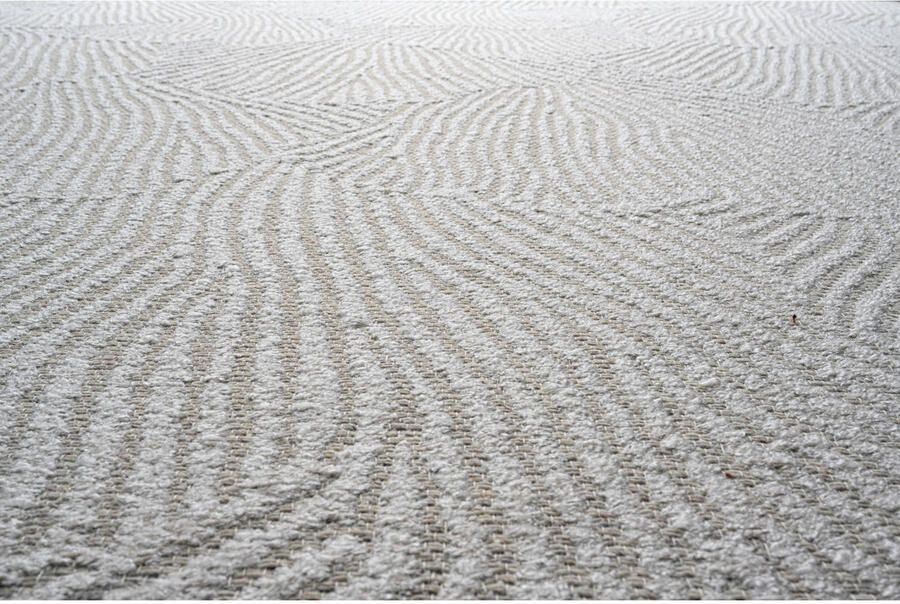 NOUS Living binnen- en buitenvloerkleed zand off white (290x200 cm) - Foto 3