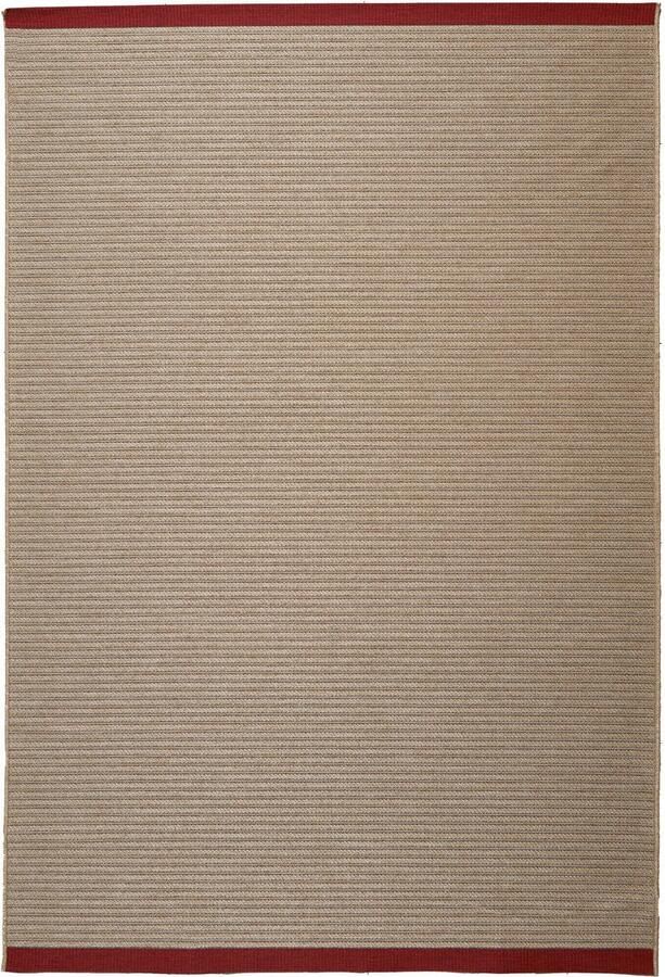 NOUS Living binnen- en buitenvloerkleed zand rood (290x200 cm) - Foto 2
