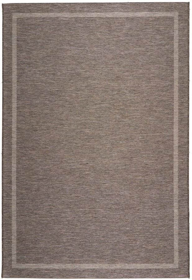 NOUS Living binnen- en buitenvloerkleed zwart (290x200 cm) (290x200 cm)