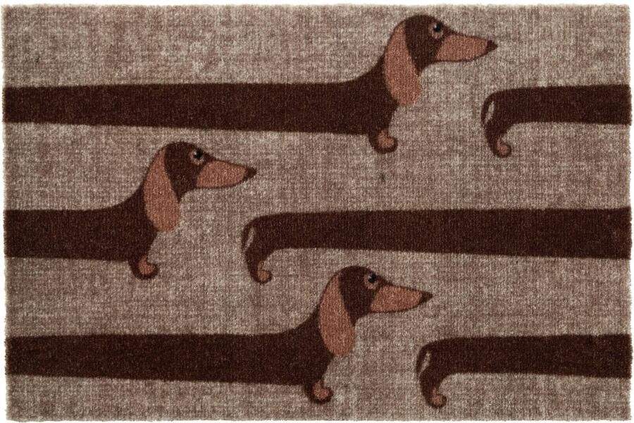 NOUS Living deurmat Cute Dogs (75x50 cm) - Foto 3