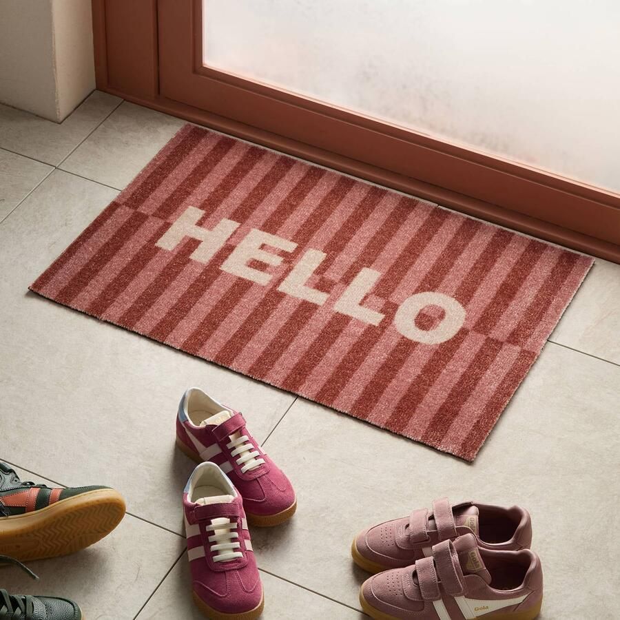 NOUS Living deurmat Hello Stripes (75x50 cm)