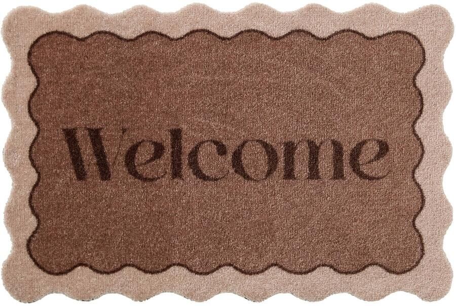 NOUS Living deurmat Wavy Welcome (75x50 cm) - Foto 3