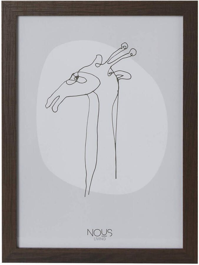 NOUS Living fotolijst Sam walnoot (21x29 cm)