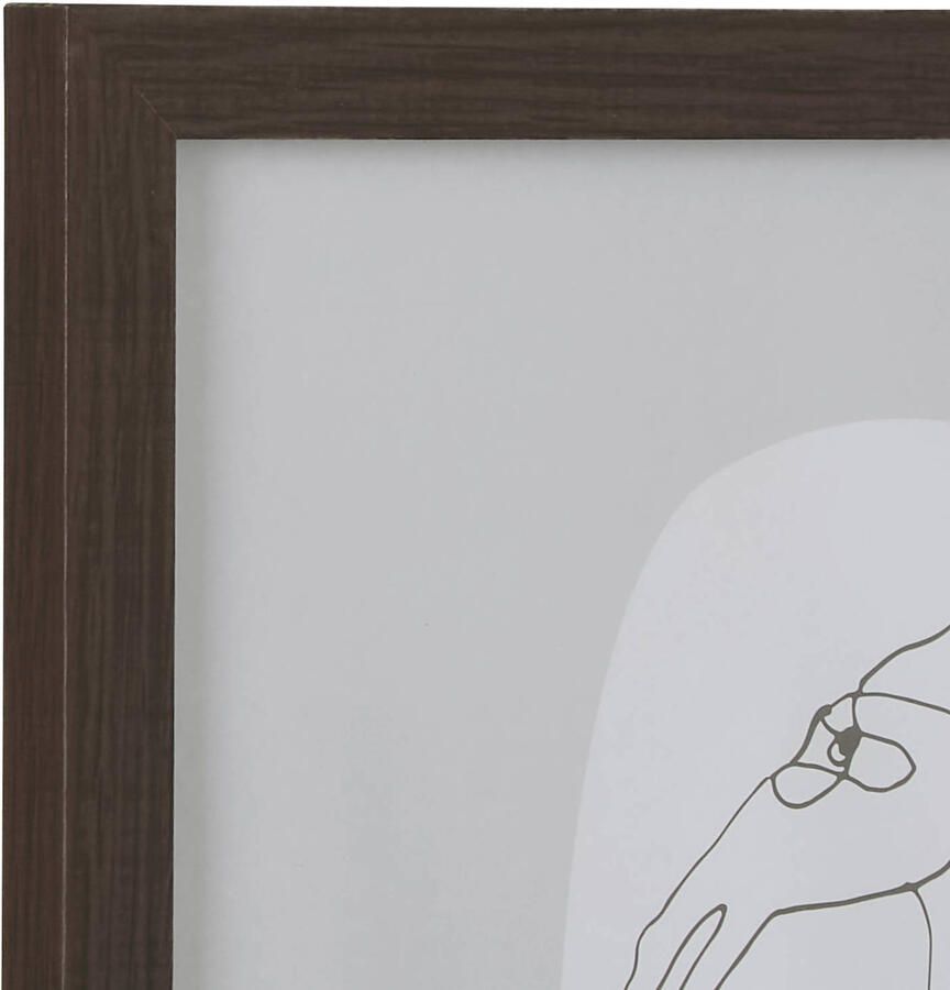 NOUS Living fotolijst Sam walnoot (30x30 cm) - Foto 3