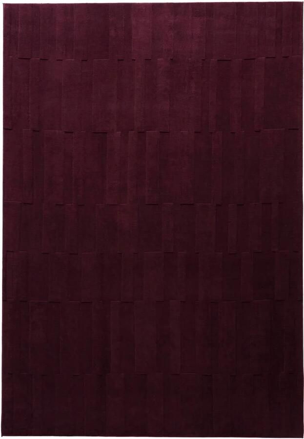NOUS Living vloerkleed Bella bordeaux (290x200 cm) - Foto 2