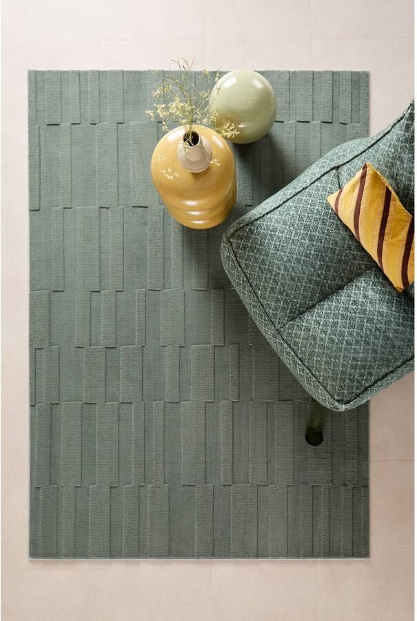 NOUS Living vloerkleed Bella groen (230x160 cm)