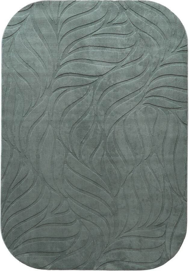 NOUS Living vloerkleed Blossom groen (290x200 cm) - Foto 2