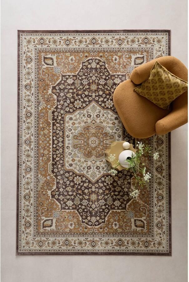 NOUS Living vloerkleed bruin (290x200 cm)