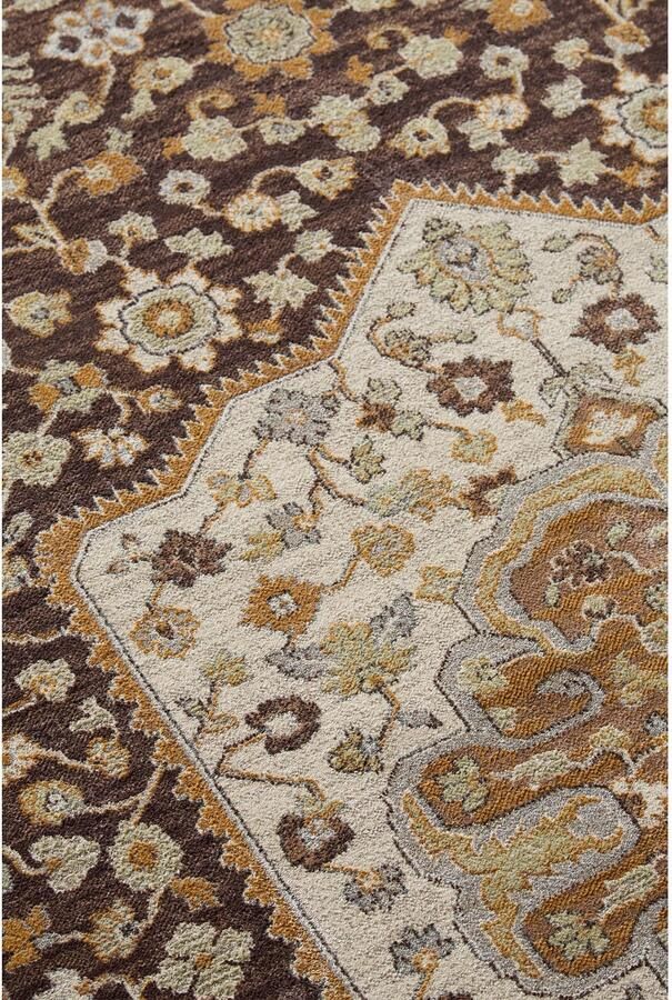 NOUS Living vloerkleed bruin (290x200 cm) - Foto 3