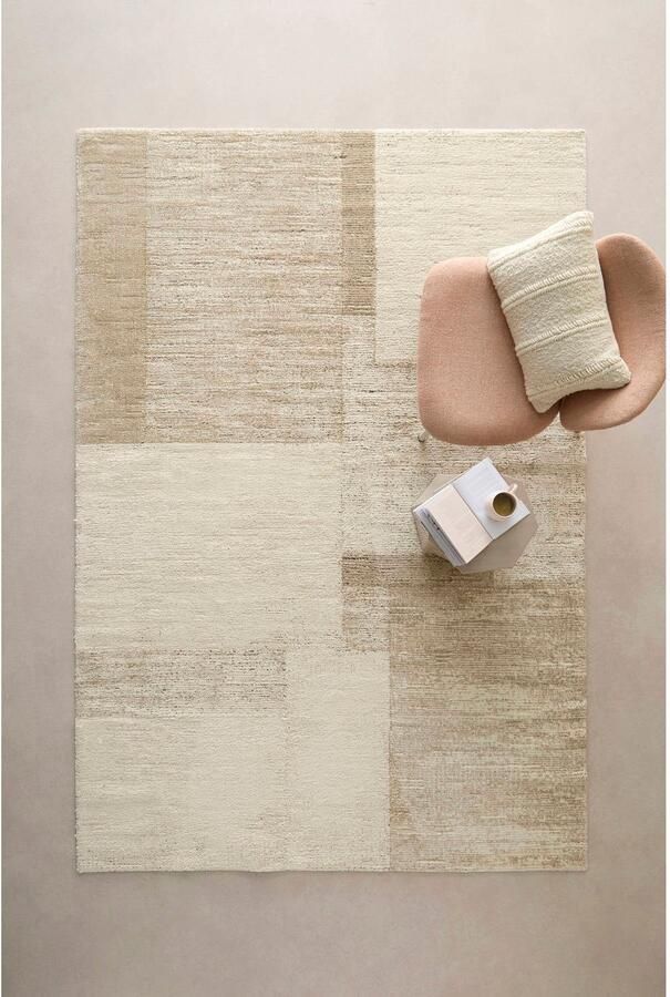 NOUS Living vloerkleed crème beige (290x200 cm)