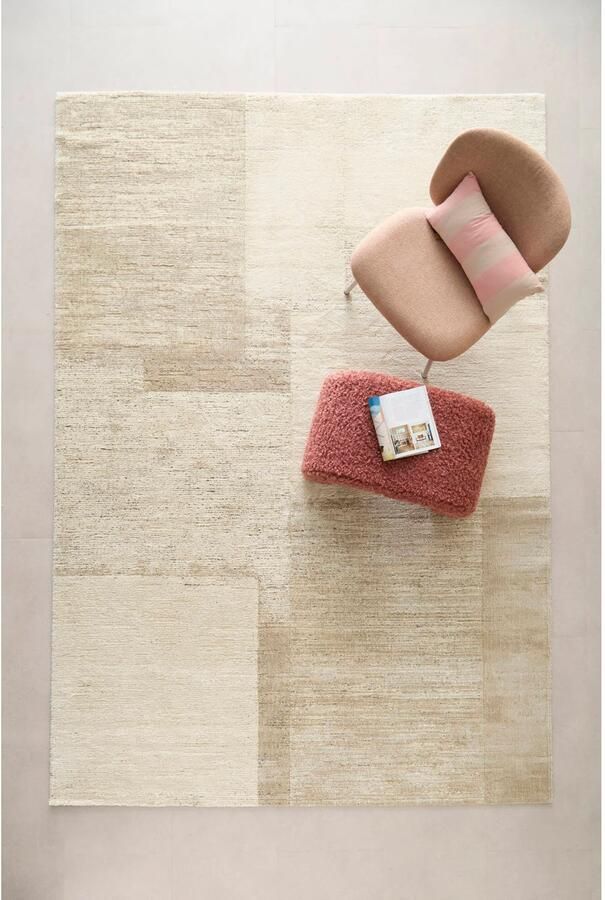 NOUS Living vloerkleed crème beige (340x240 cm)