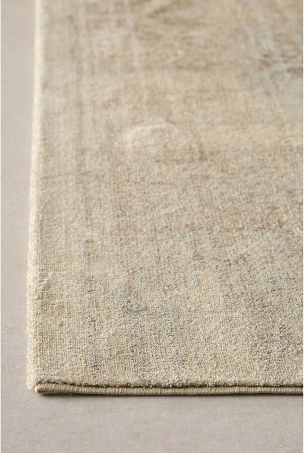 NOUS Living vloerkleed crème blauw (290x200 cm) - Foto 3