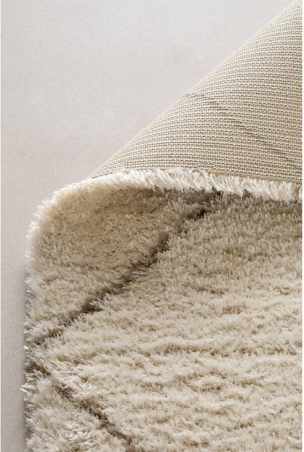 NOUS Living vloerkleed crème bruin (230x160cm) - Foto 2