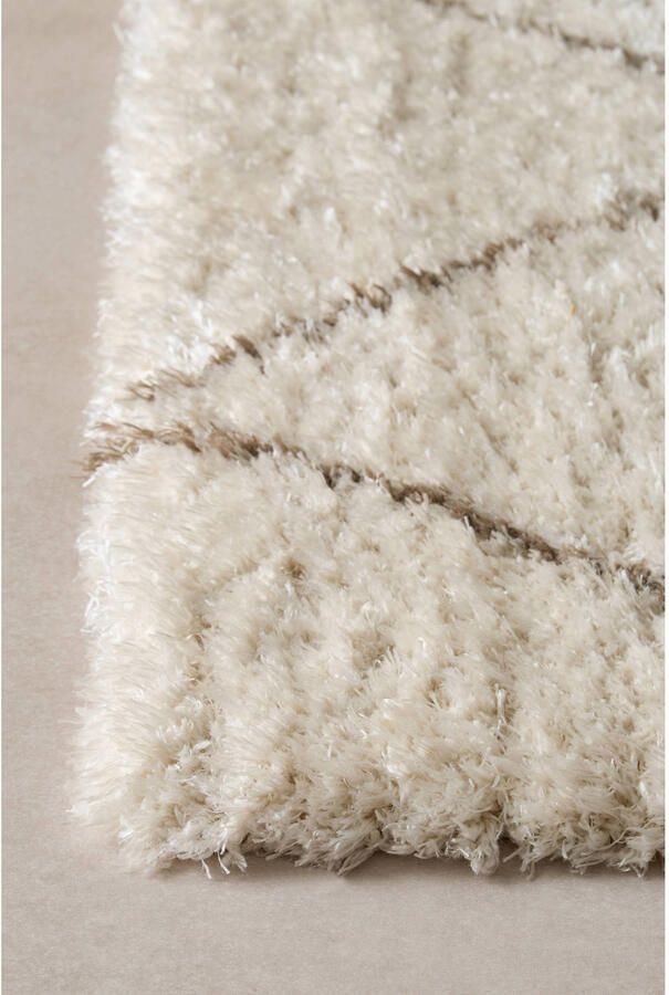 NOUS Living vloerkleed crème bruin (230x160cm) - Foto 3