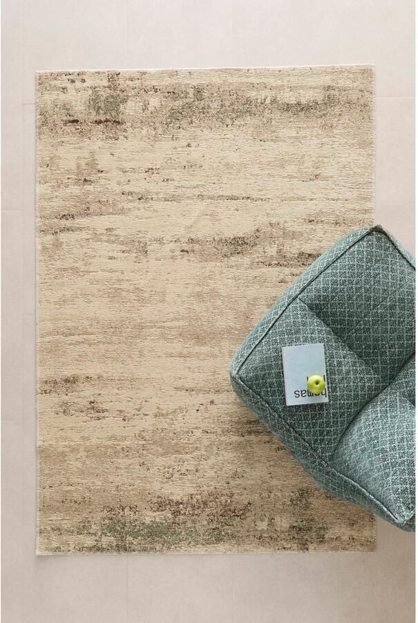 NOUS Living vloerkleed créme groen (230x160 cm)
