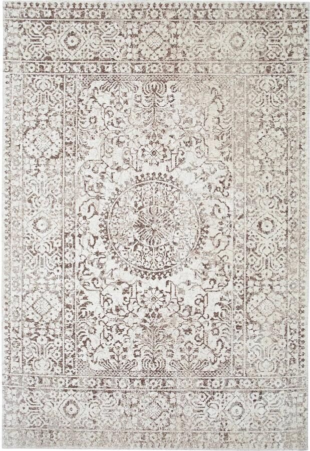 NOUS Living vloerkleed crème groen (340x240 cm)