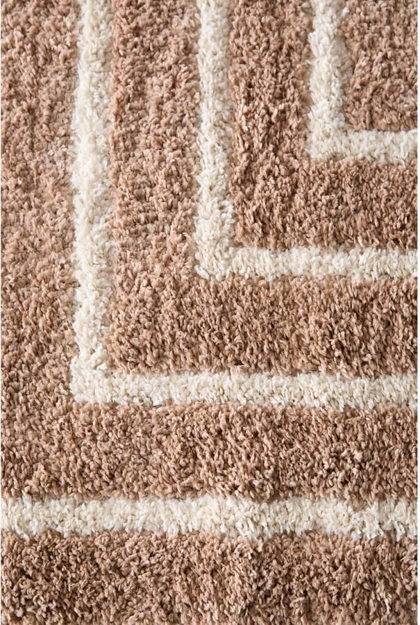 NOUS Living vloerkleed crème oudroze (230x160 cm) - Foto 3
