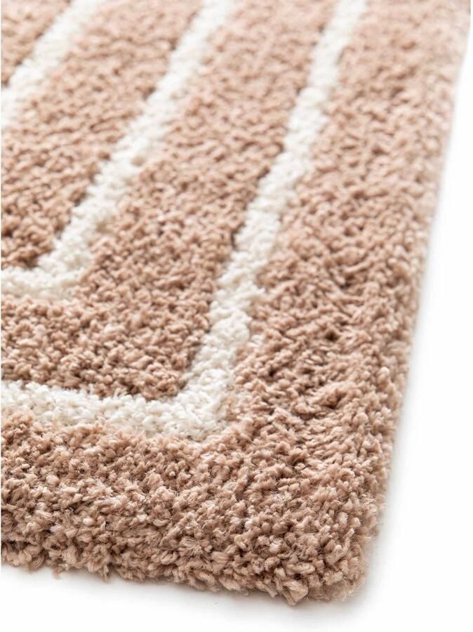 NOUS Living vloerkleed crème oudroze (290x200 cm) - Foto 2
