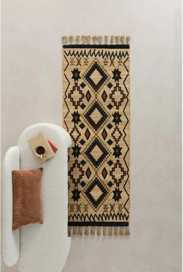 NOUS Living vloerkleed jute Addison (200x70cm)
