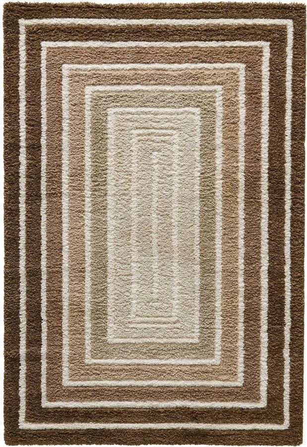 NOUS Living vloerkleed oudroze donkerbruin (230x160 cm) - Foto 2