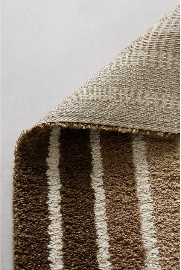 NOUS Living vloerkleed oudroze donkerbruin (230x160 cm) - Foto 3