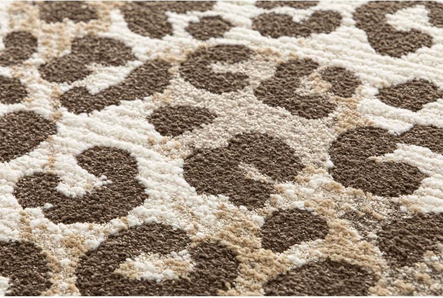 NOUS Living vloerkleed panterprint bruin (230x160 cm) - Foto 2