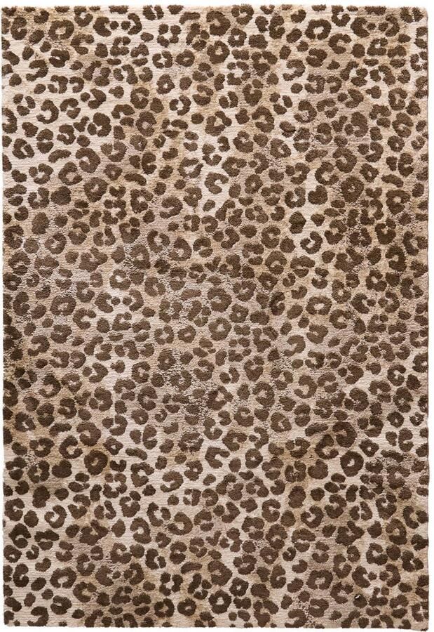 NOUS Living vloerkleed panterprint bruin (230x160 cm) - Foto 2