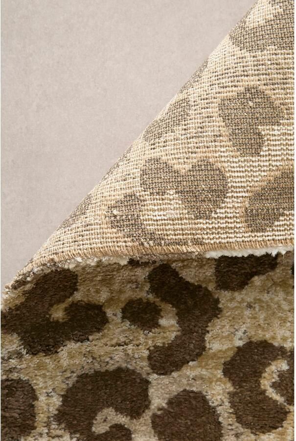 NOUS Living vloerkleed panterprint bruin (290x200 cm) - Foto 3