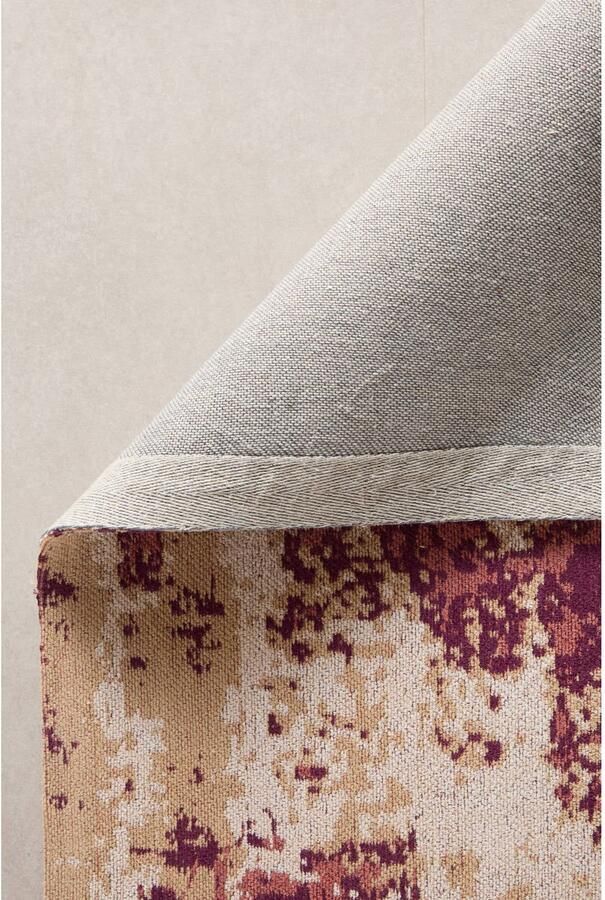 NOUS Living vloerkleed Renato bordeaux roze (230x160cm) - Foto 2