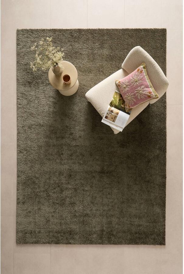 NOUS Living vloerkleed Tiemen groen (290x200 cm)