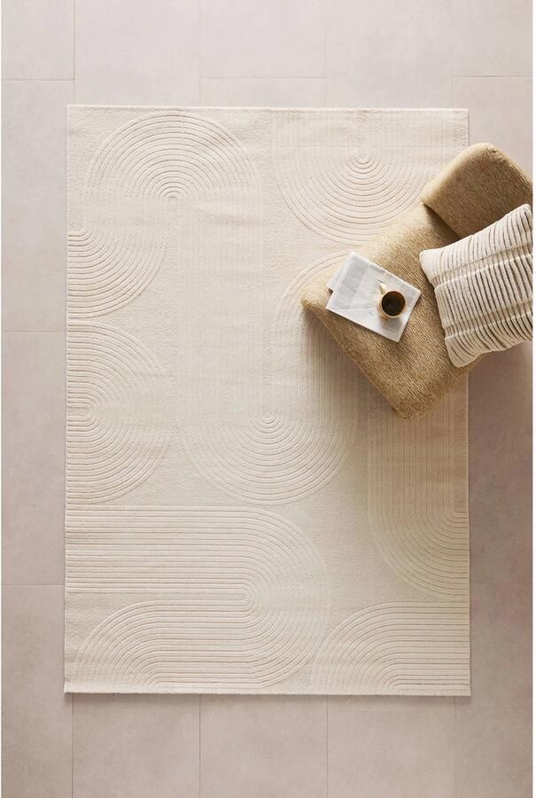 NOUS Living vloerkleed Trish crème (230x160)