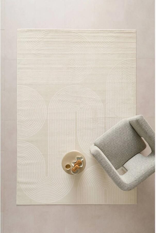 NOUS Living vloerkleed Trish crème (290x200 cm)