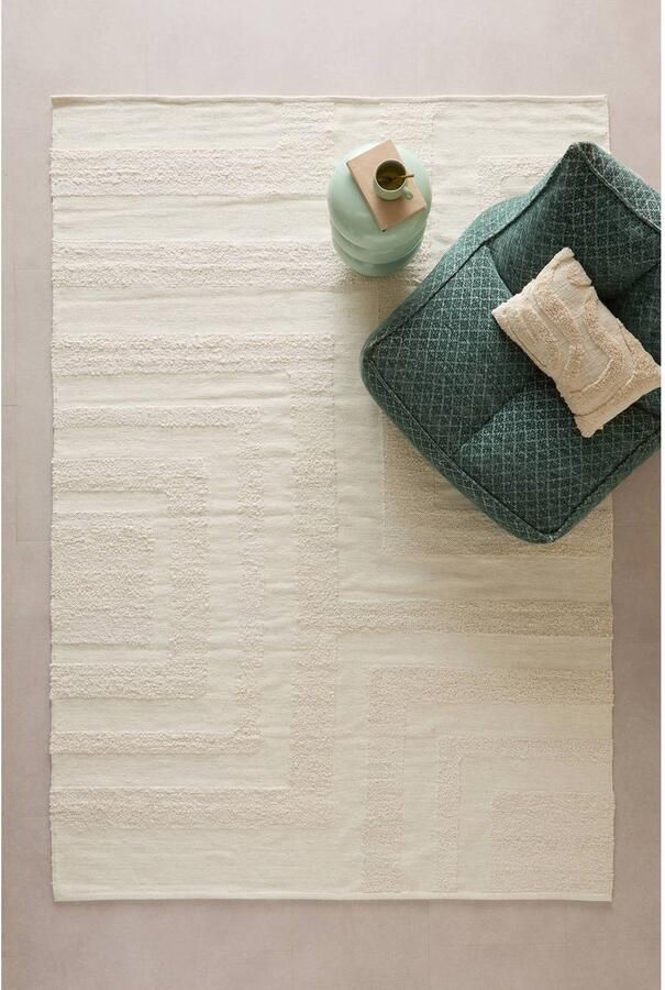 NOUS Living vloerkleed wol Erno (290x200 cm)