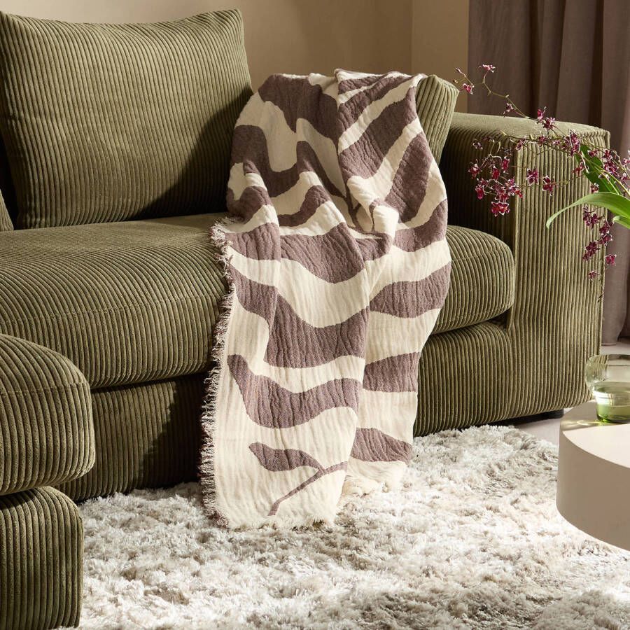 NOUS Living plaid Rosi (160x120 cm)