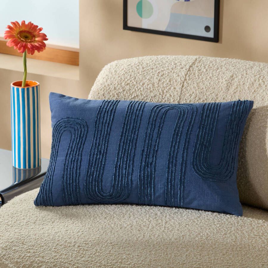 NOUS Living sierkussenhoes Lucera (30x50 cm)