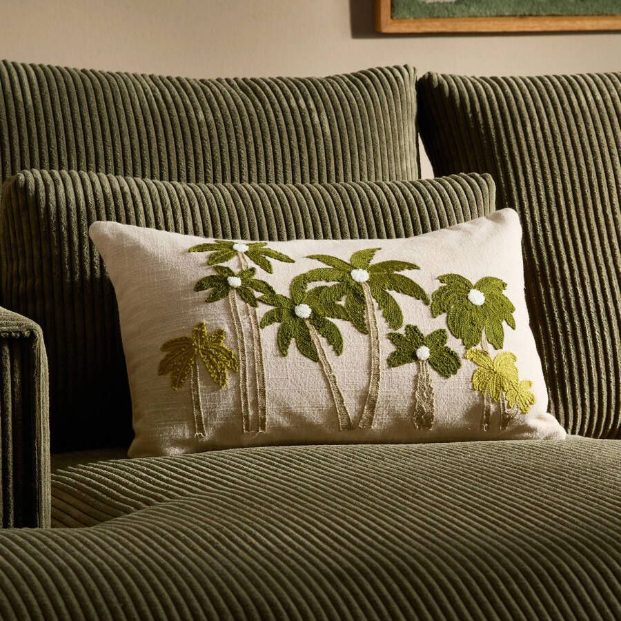 NOUS Living sierkussenhoes Rezzato (30x50 cm)