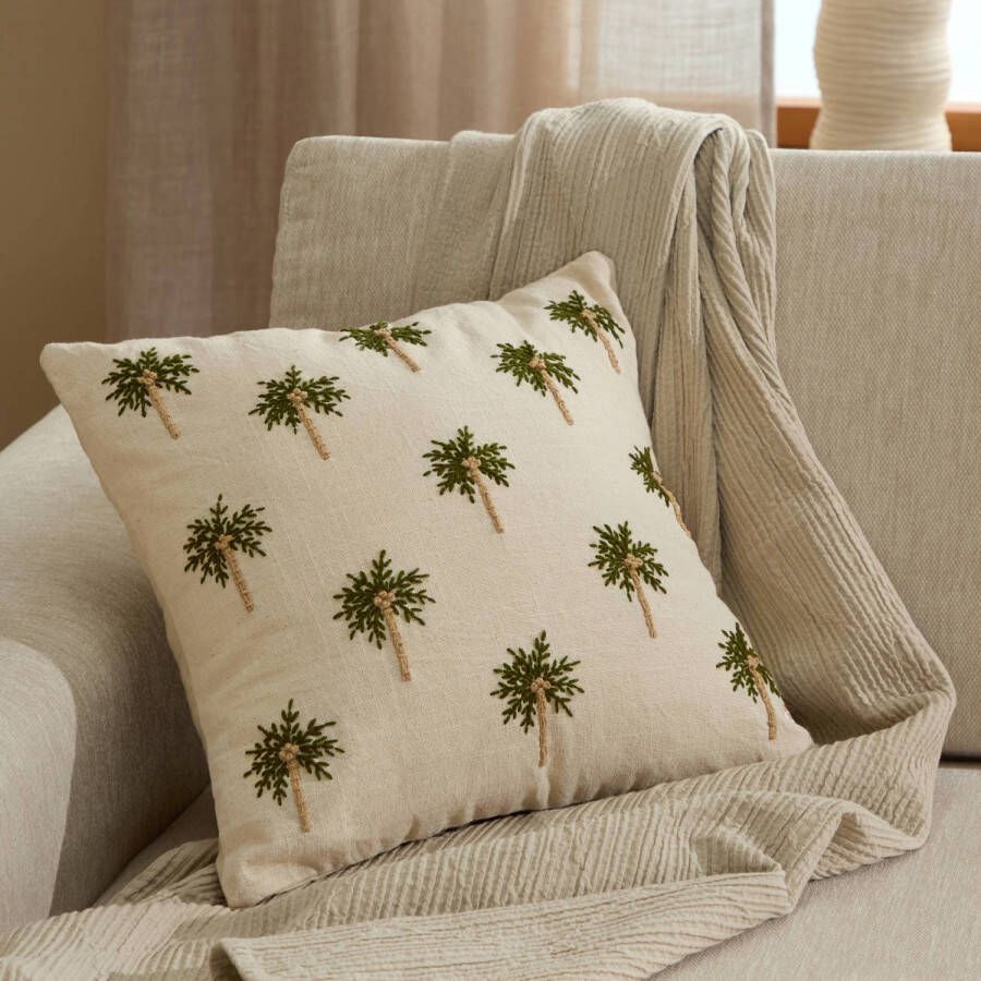 NOUS Living sierkussenhoes Ribera (45x45 cm)