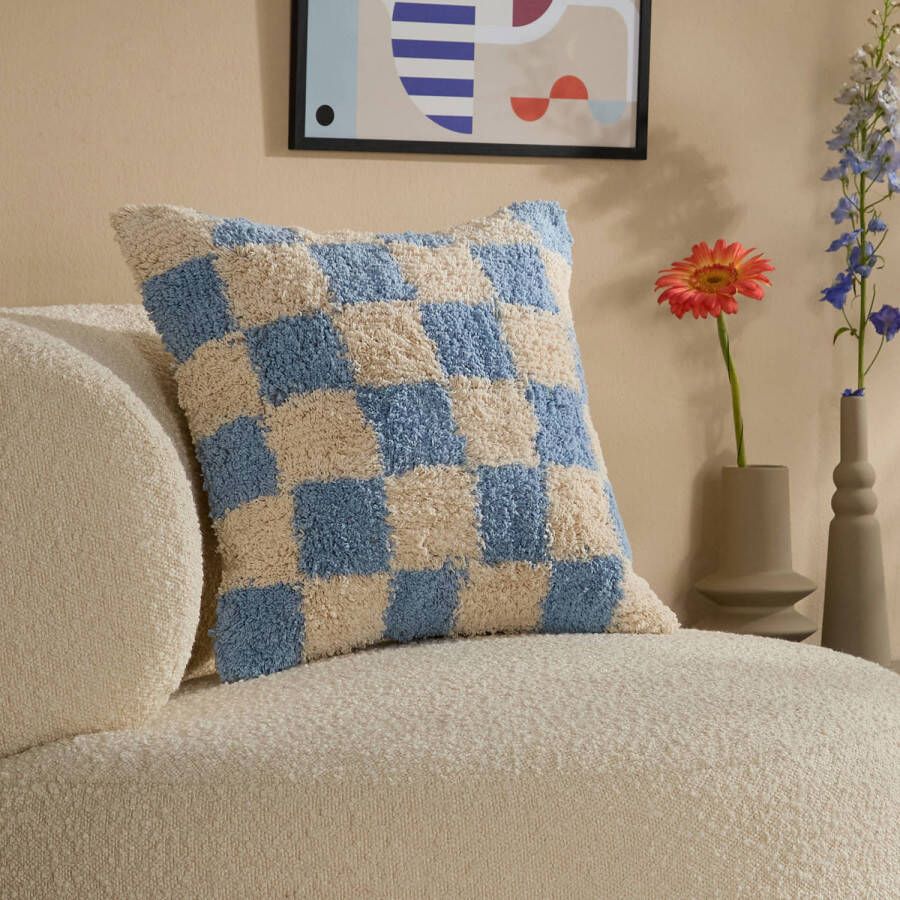NOUS Living sierkussenhoes Rosolini (45x45 cm)
